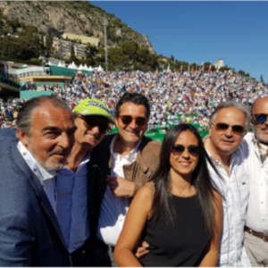 Réception des invités du Cabinet Frayre au Rolex Masters de Monte-Carlo